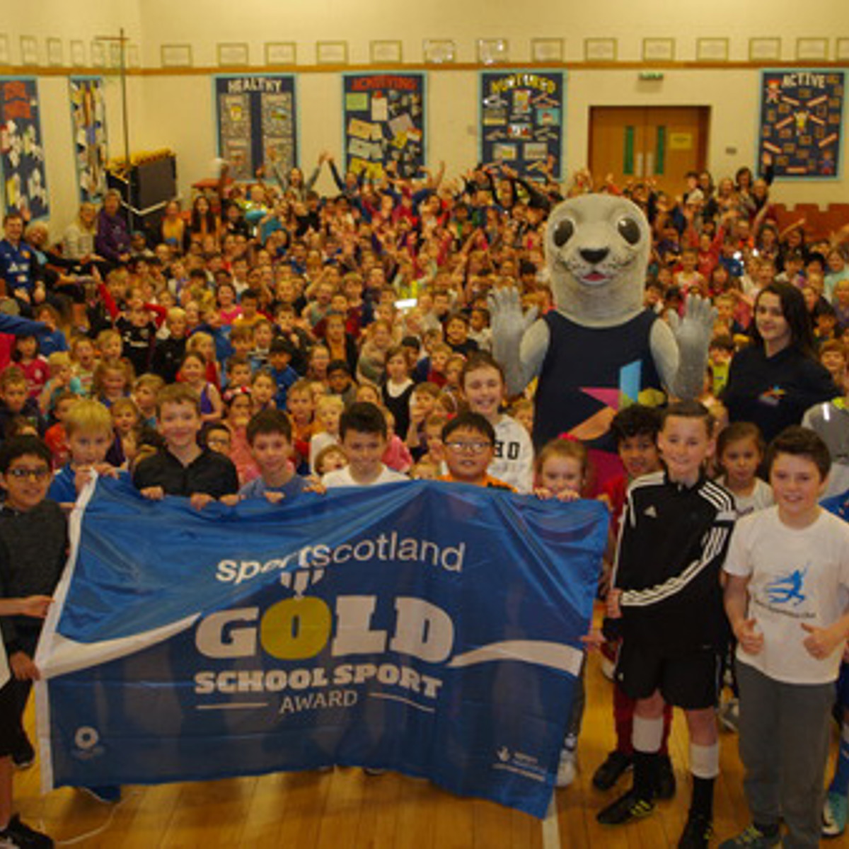 Gold Sports Event